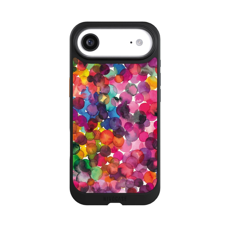 iPhone Air NIVOcore Overlapped Watercolor Dots