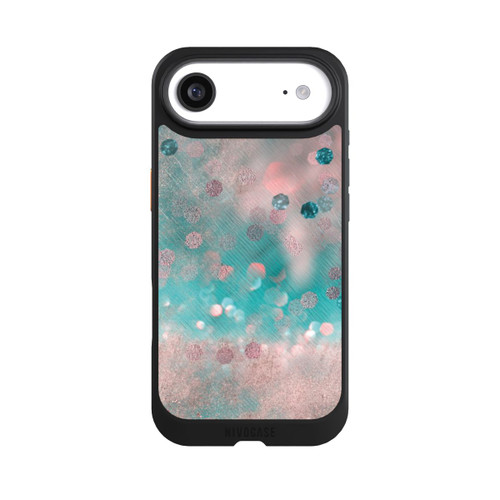 Apple iPhone Air NIVOcore Turquoise Glamour Glitter Look