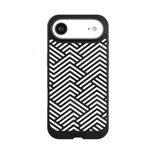 Apple iPhone Air NIVOcore ZigZag noir et blanc