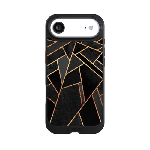Apple iPhone Air NIVOcore Schwarze Nacht Gold Druck