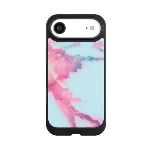 Apple iPhone Air NIVOcore Light Blue Iridescent Vein Marble