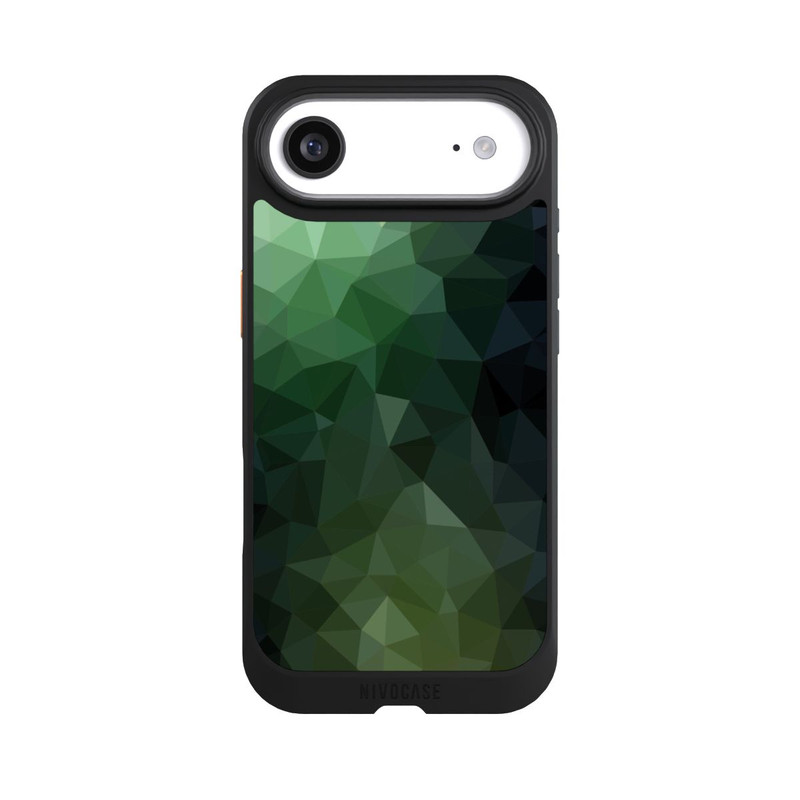 iPhone Air NIVOcore Polygonal Mosaic Green
