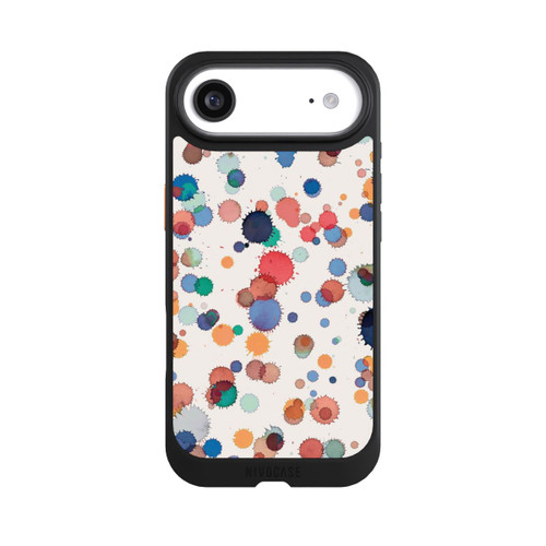 Apple iPhone Air NIVOcore Tropfen Aquarell Textur Blau Gelb