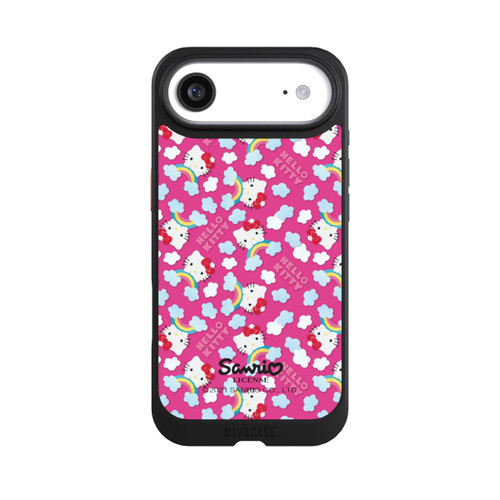 Apple iPhone Air NIVOcore Hello Kitty Regenbogenmuster