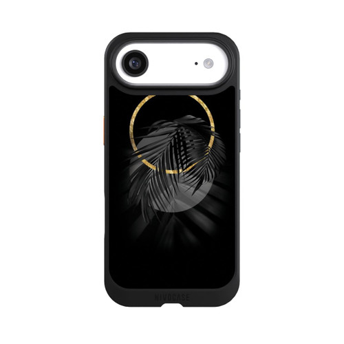 Apple iPhone Air NIVOcore tropische Blätter schwarz