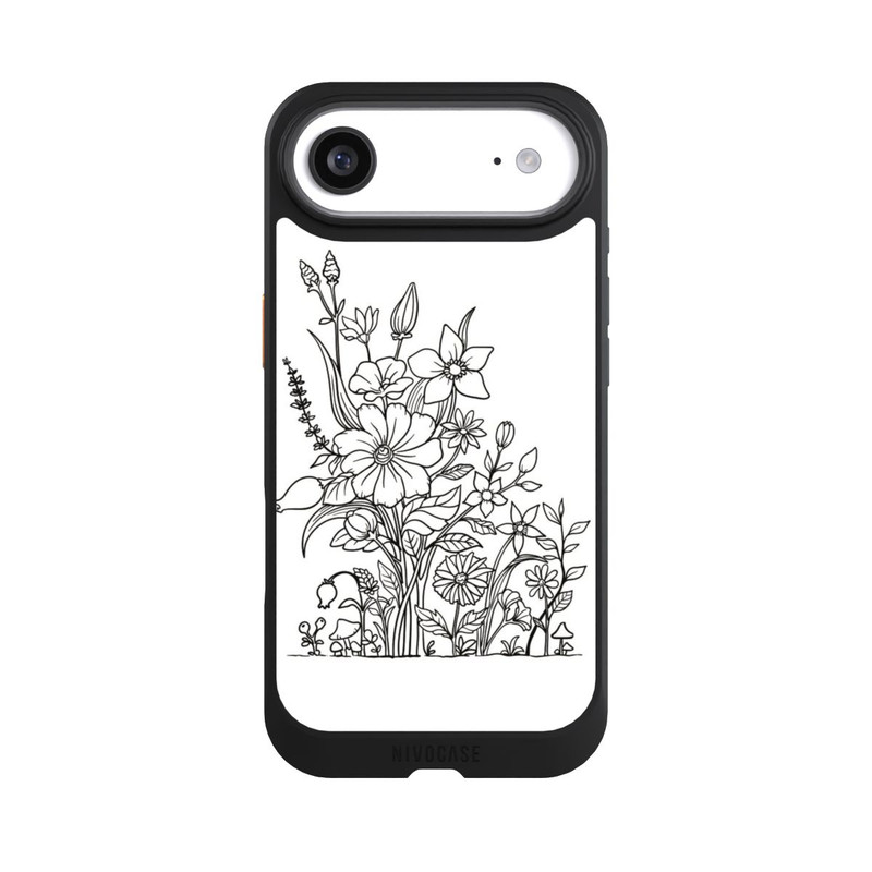 iPhone Air NIVOcore Flowers Line Art