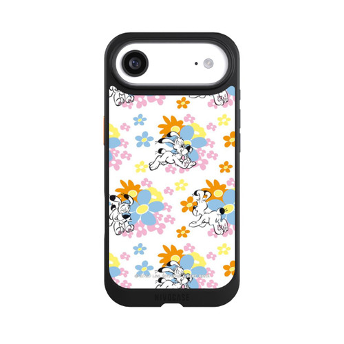Apple iPhone Air NIVOcore Idéfix sur fleurs colorées