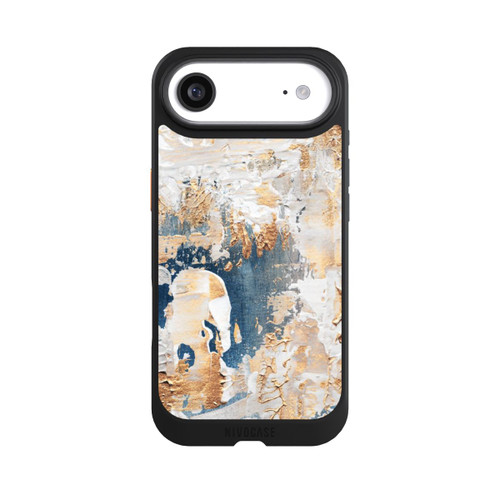 Apple iPhone Air NIVOcore Abstraktion Blau und Gold