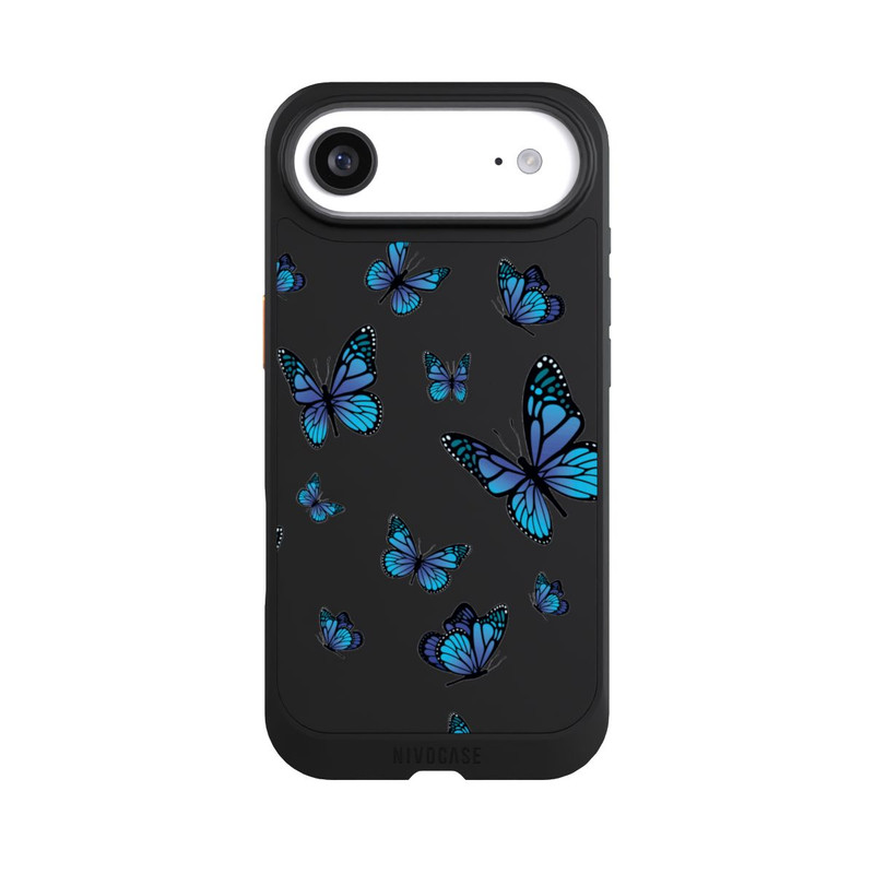 iPhone Air NIVOcore Schmetterlingmuster Transparent