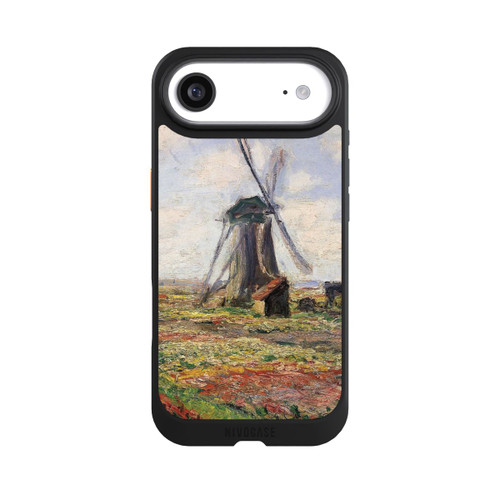 Apple iPhone Air NIVOcore Tulpenfelder mit der Rijnsburger Windmühle von Claude Monet