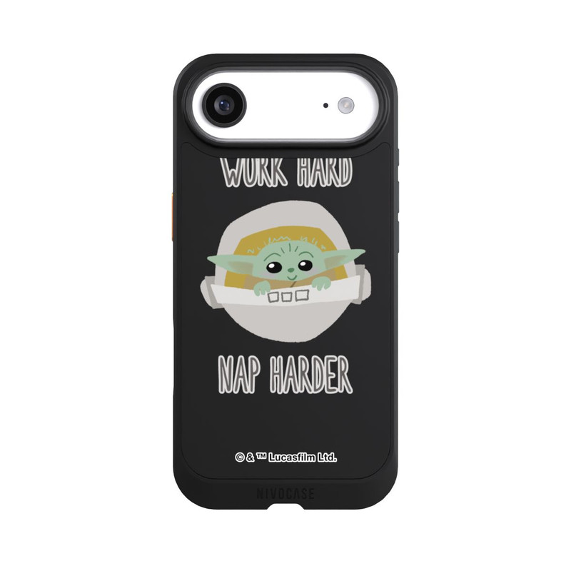 iPhone Air NIVOcore The Child Work Hard Nap Harder Transparent