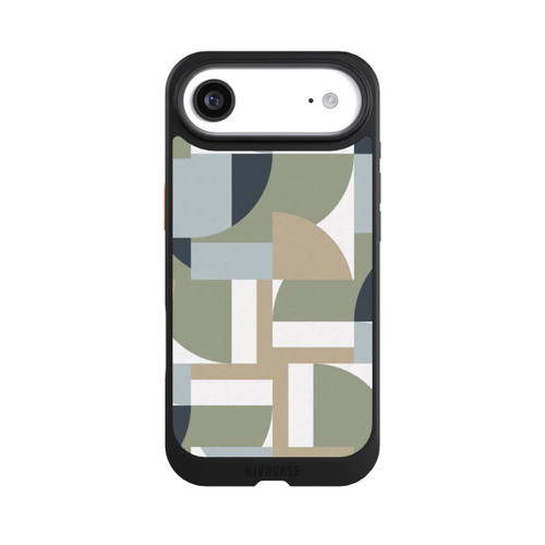 Apple iPhone Air NIVOcore Futuristische Bauhaus Polygone Beige