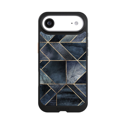 Apple iPhone Air NIVOcore Abstraktes Natur-Dunkelblau