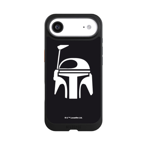 Apple iPhone Air NIVOcore Boba Fett Helm Schwarz