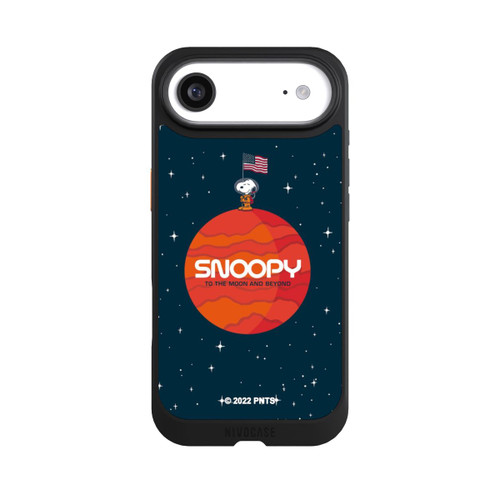 Apple iPhone Air NIVOcore Snoopy Voyageur de l'espace Orange