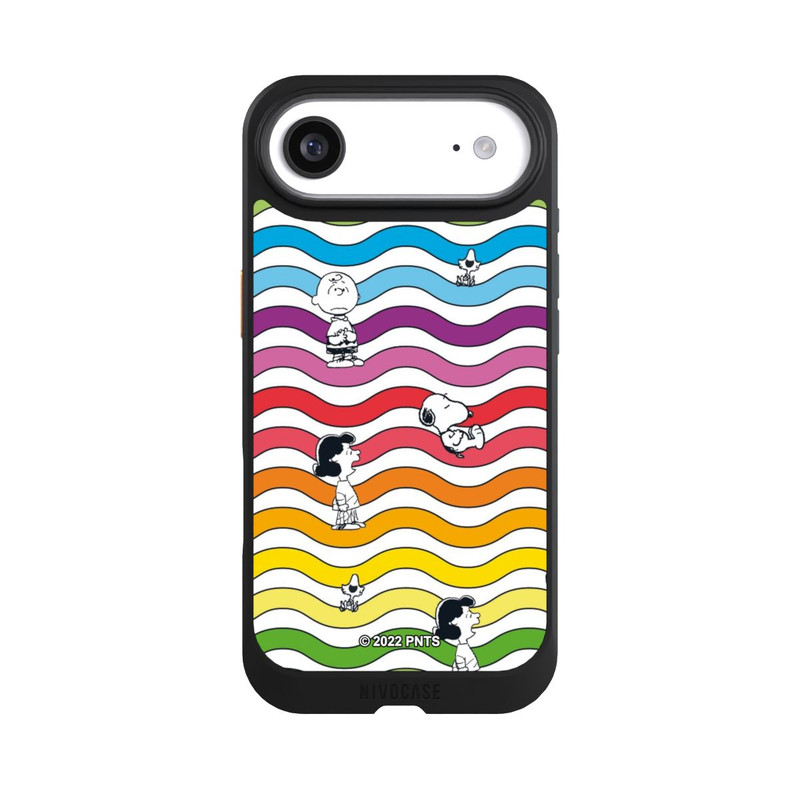 iPhone Air NIVOcore Snoopy Pattern Rainbow