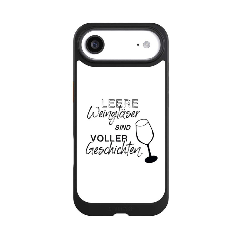 iPhone Air NIVOcore Leere Weingläser