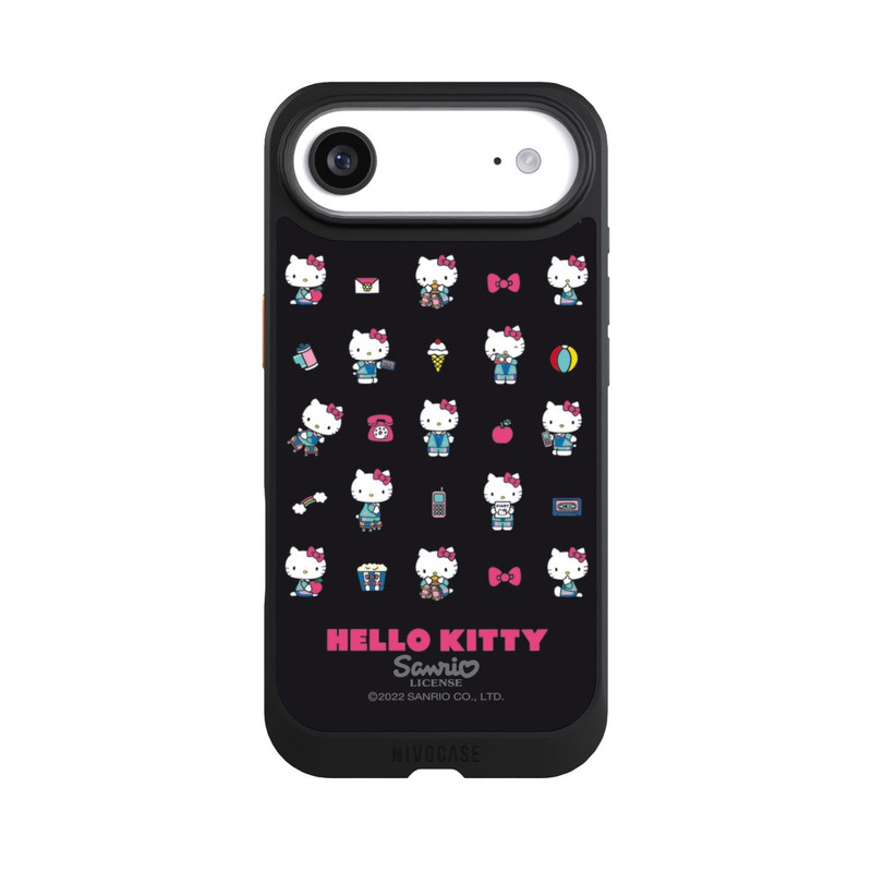 iPhone Air NIVOcore Hello Kitty 90s Schwarz