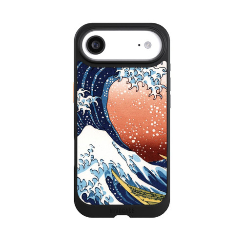 Apple iPhone Air NIVOcore La Grande Vague de Kanagawa Rouge
