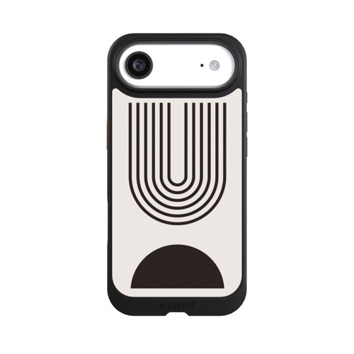 Apple iPhone Air NIVOcore Moderne Kunst Schwarze Linien