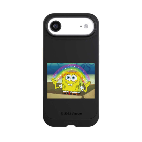 Apple iPhone Air NIVOcore Spongebob - Regenbogen Meme transparent