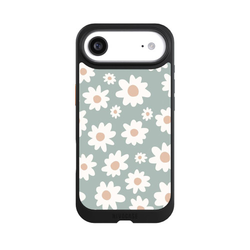Apple iPhone Air NIVOcore Gänseblümchen Muster grün