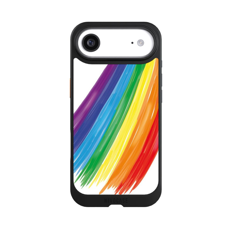 iPhone Air NIVOcore Rainbow Paint Brush