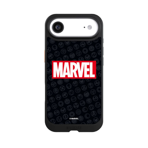 Apple iPhone Air NIVOcore Marvel Logo Black Red 