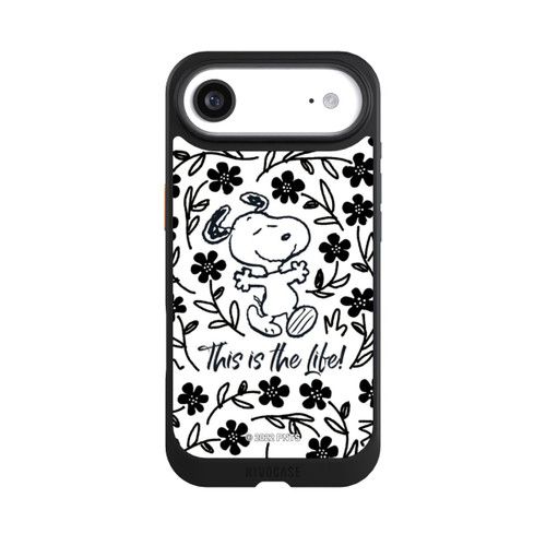 Apple iPhone Air NIVOcore Snoopy This Is The Life Noir &amp; Blanc
