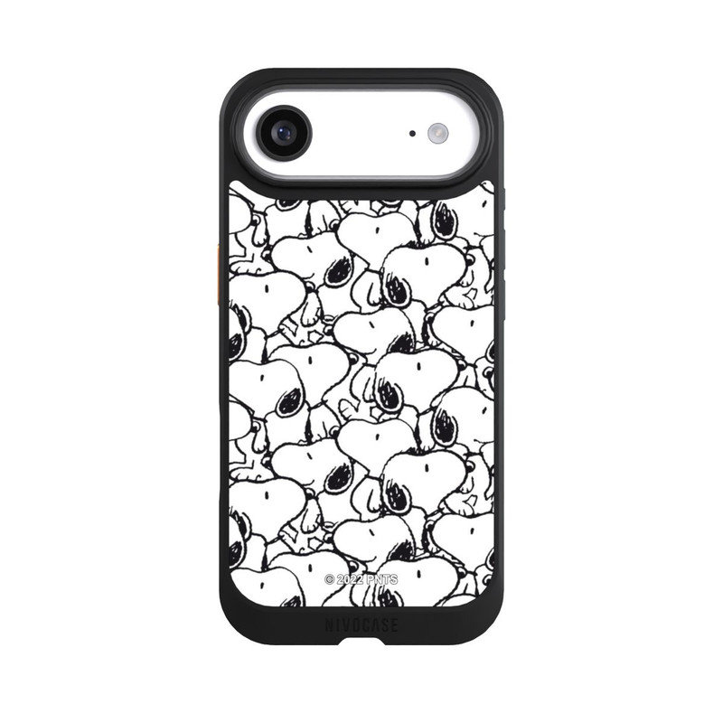 iPhone Air NIVOcore Snoopy Pattern Black And White