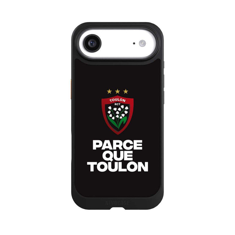 iPhone Air NIVOcore Parce Que Toulon Noir