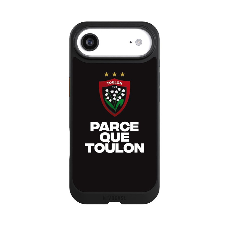 iPhone Air NIVOcore Parce Que Toulon Noir