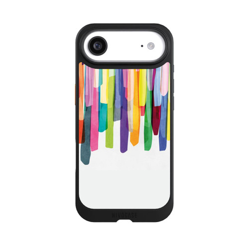 Apple iPhone Air NIVOcore Colorful Stripes White Background