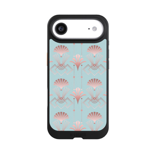 Apple iPhone Air NIVOcore Art Deco Rose Gold Elegance Blue