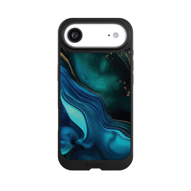 iPhone Air NIVOcore Encre bleue et dorée
