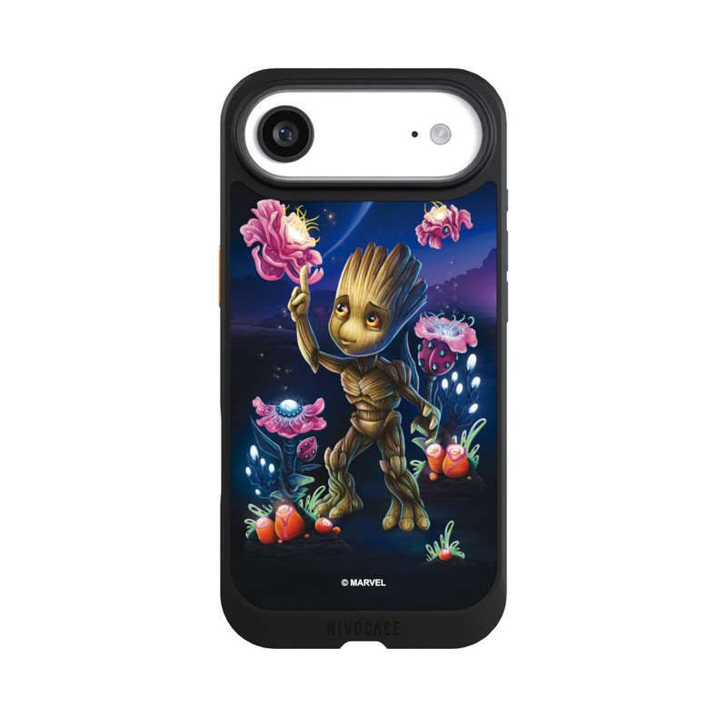 iPhone Air NIVOcore Baby Groot Fleurs
