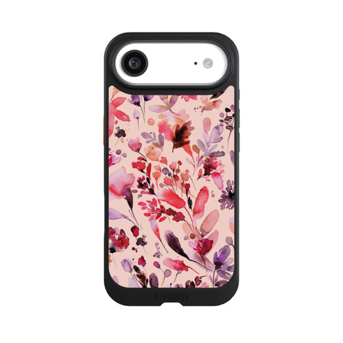 Apple iPhone Air NIVOcore Künstlerische Blumen Viva Magenta