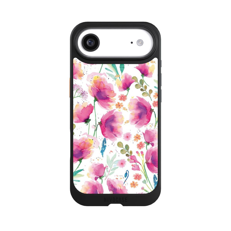 iPhone Air NIVOcore Abstrakte Mohnblumen aquarell