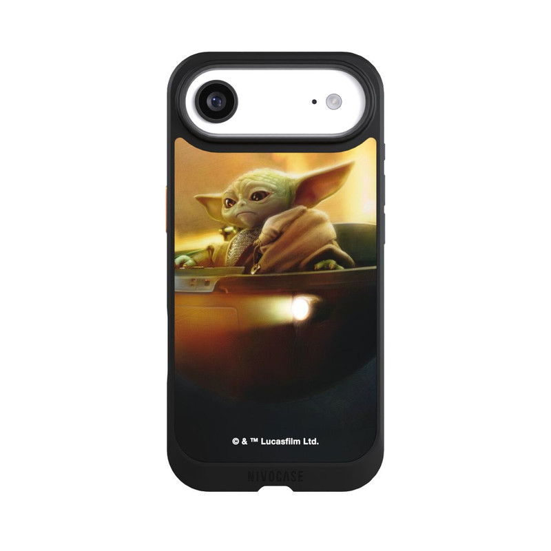 iPhone Air NIVOcore Grogu In der Schwebegondel