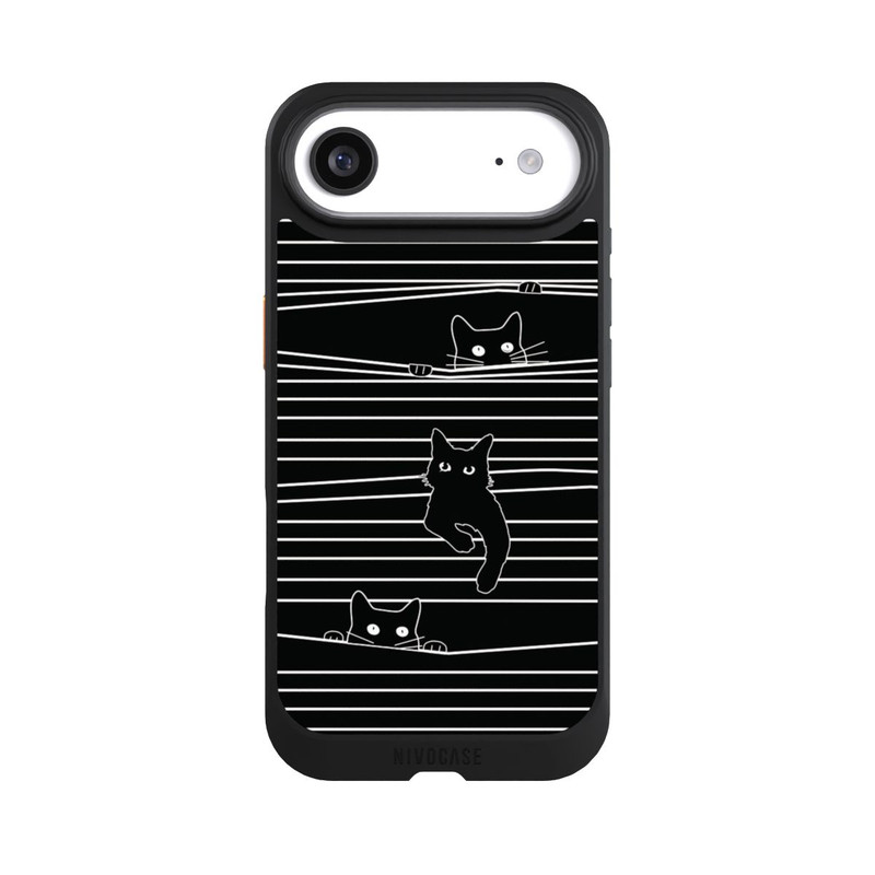 iPhone Air NIVOcore Cats Peeping