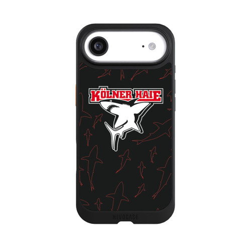 Apple iPhone Air NIVOcore Haie Muster Rot