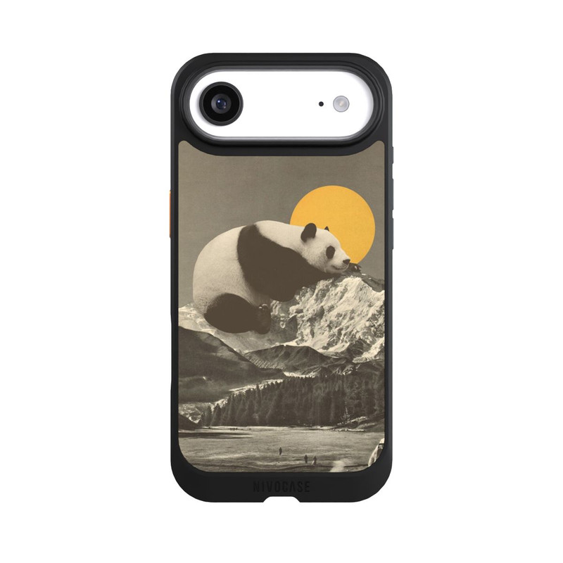iPhone Air NIVOcore Riesenpanda macht ein Nickerchen