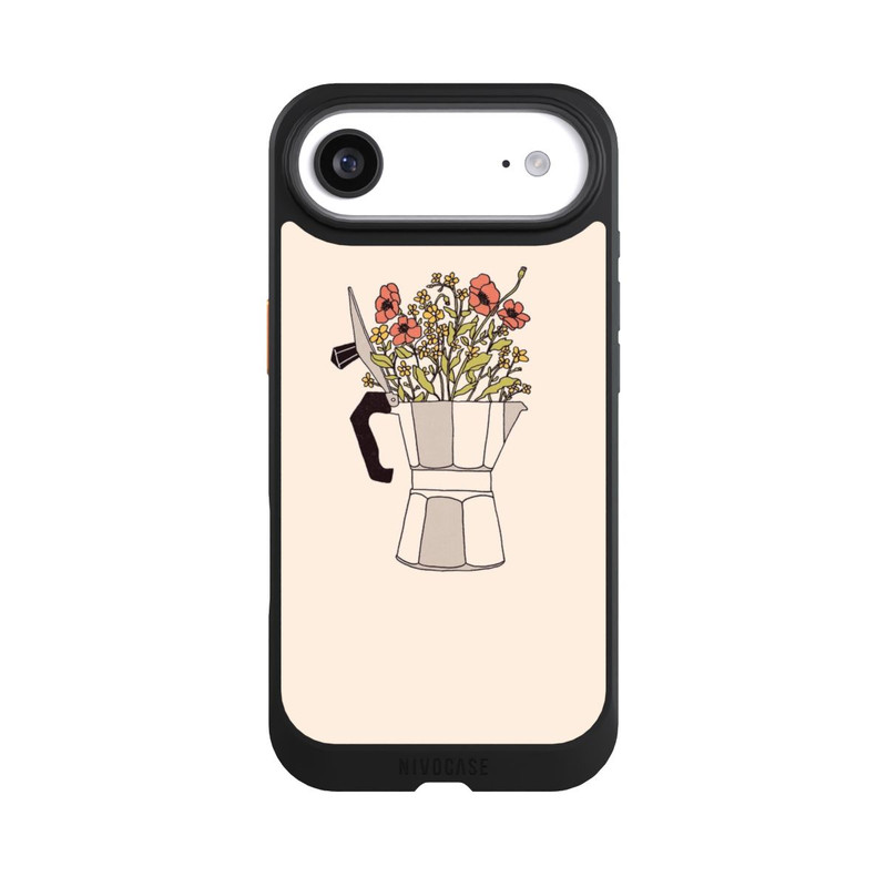 iPhone Air NIVOcore Moka Blumen