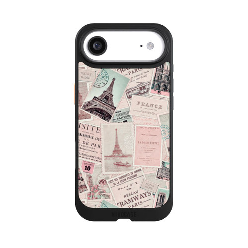 Apple iPhone Air NIVOcore Vintage Paris Postcards Pattern