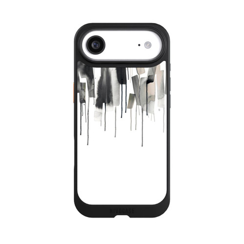 Apple iPhone Air NIVOcore Watery Stripes Japandi Black