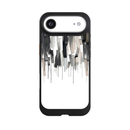 Apple iPhone Air NIVOcore Watery Stripes Japandi Black