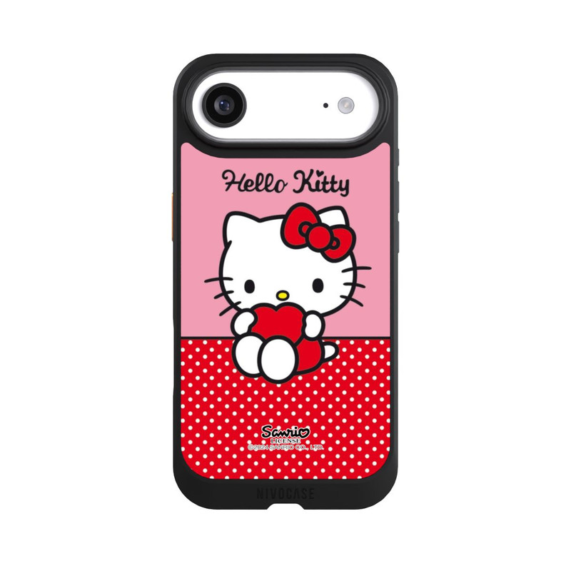iPhone Air NIVOcore Hello Kitty sitzend mit Herz