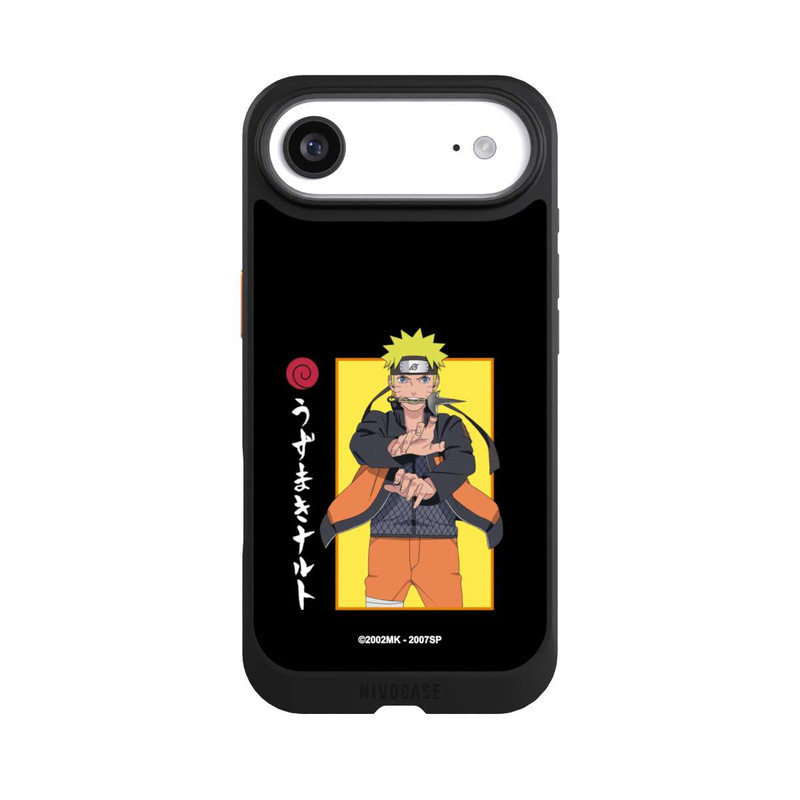 iPhone Air NIVOcore Naruto Kampfposition Schwarz
