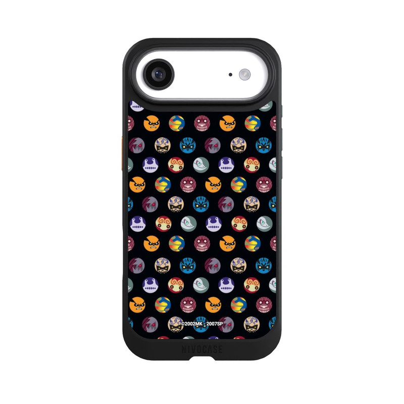 iPhone Air NIVOcore Bijuu Muster Schwarz