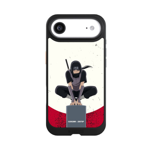 Apple iPhone Air NIVOcore Symbole Itachi Uchiha fond rouge